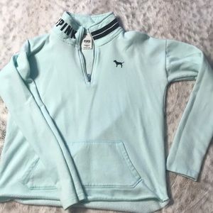 Victoria Secret Pink quarter zip sweatshirt